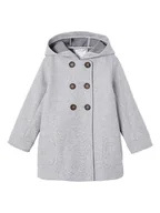 Płaszcze damskie - vertbaudet Płaszcz zimowy w kolorze szarym - miniaturka - grafika 1