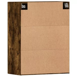 Wiszące szafki, 2 szt., przydymiony dąb materiał drewnopochodny Lumarko! - Szafki do salonu - miniaturka - grafika 4