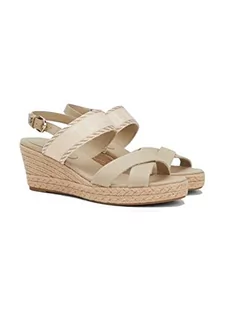 Tommy Hilfiger Damskie sezonowe parciane MID Wedge Espadryle sandały, drewno sandałowe, rozmiar 6,5, Drzewo sandałowe, 40 EU - Espadryle damskie - miniaturka - grafika 1