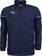 Kurtki męskie - Kurtka męska Puma teamRISE Sideline granatowa r. L - miniaturka - grafika 1