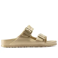Klapki i japonki damskie - Klapki Birkenstock Arizona Essentials 1022465 - złote - miniaturka - grafika 1