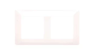 VALENA LIFE Ramka podwójna kremowa 754042 - Klawisze i ramki - miniaturka - grafika 1