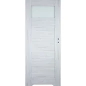 Drzwi wewnętrzne - Skrzydło drzwiowe Syriusz silver podcięcie 70 L - miniaturka - grafika 1