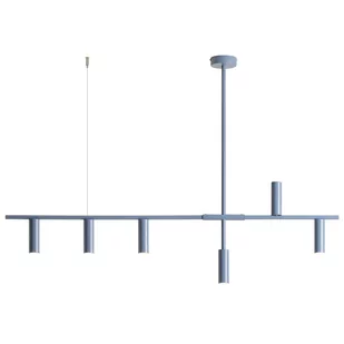 Wisząca lampa designerska Trevo 1104K16 Aldex niebieska - Lampy sufitowe - miniaturka - grafika 1
