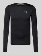 Koszulki męskie - Bluzka z długim rękawem i nadrukiem z logo - miniaturka - grafika 1