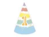 Urodziny dziecka - Czapeczka na roczek - 1 szt. - miniaturka - grafika 1