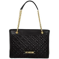 Torebki damskie - Love Moschino Damska torba na ramię Borsa A Spalla, czarny - jeden rozmiar - miniaturka - grafika 1