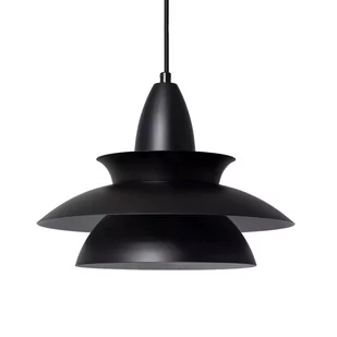 Lampa wisząca Luppo ABR-LWBL-E27 Abruzzo metalowa nad stół czarny - Lampy sufitowe - miniaturka - grafika 1