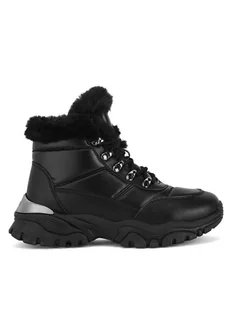 DeeZee Trzewiki TS5227K-22 Czarny - Buty dla dziewczynek - miniaturka - grafika 1