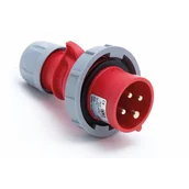 Osprzęt siłowy - Wtyczka przenośna siłowa 16A 400V 4P IP67 WP164 - miniaturka - grafika 1