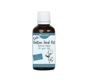 Nacomi Rafinowany Natural 100% Olej z Nasion Bawełny Idealny do włosów Regenerujący Nawilżający 30ml - Olejki do ciała i włosów - miniaturka - grafika 2