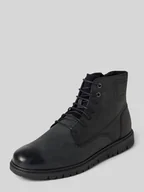 Botki męskie - Buty skórzane z ozdobnymi szwami model ‘GHIACCIAIOD’ - miniaturka - grafika 1