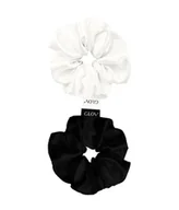 Ozdoby do włosów - GLOV Scrunchies 2 Pack M - Black/Beige Gumka do włosów 2 szt. - miniaturka - grafika 1