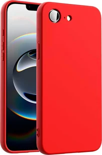 Etui na telefon komórkowy Apple iPhone 16e silikonowe etui ochronne na telefon komórkowy, czerwone - Etui i futerały do telefonów - miniaturka - grafika 1
