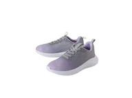 Buty sportowe damskie - CRIVIT Buty sportowe i rekreacyjne damskie z oddychającą siateczką (38, Szary/fioletowy) - miniaturka - grafika 1
