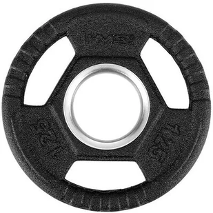 HMS TOH01 CZARNY TALERZ OLIMPIJSKI ŻELIWNY 1.25 KG - Pozostały sprzęt siłowy - miniaturka - grafika 1