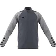 Odzież sportowa dziecięca - adidas Unisex Kids Tracksuit Jacket Tiro23 C Tr Jky, Team Onix, HP1909, 128 - miniaturka - grafika 1