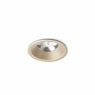 Redlux oczko stropowe LED Sharm Base 10W 900lm 3000K 24° perłowo-złote R13222 - Lampy sufitowe - miniaturka - grafika 1