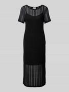 Sukienki - Sukienka z dzianiny z krótkim rękawem model ‘VIGARDEA’ - miniaturka - grafika 1