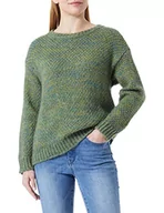 Swetry damskie - United Colors of Benetton Koszulka damska G/C M/L 1442d103g sweter, wielokolorowy żółty zielony 927, M - miniaturka - grafika 1