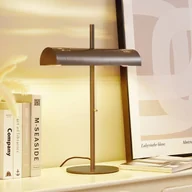 Lampy stojące - Lampa bankierska Lucande Nysira, nowoczesny, czarny, 2-punktowa, metalowy - miniaturka - grafika 1