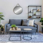 Donice - Zestaw 2 czarnych metalowych doniczek House Nordic Marla - miniaturka - grafika 1