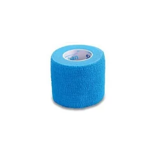 Bandaż elastyczny samoprzylepny StokBan 2,5cm x 4,5m jasnobłękitny - Apteczki i materiały opatrunkowe - miniaturka - grafika 1