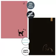 Zeszyty szkolne - Paczka Zeszyt A4 32K. Linia Animal Sketch Mix Pakiet 5 Sztuk - miniaturka - grafika 1