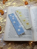 Zakładki do książek - Komplet 2 ręcznie tkanych zakładek do książek - FOL 11. - miniaturka - grafika 1