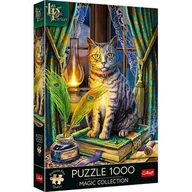Puzzle - Puzzle TREFL Premium Plus Quality Magic Collection Księga Cieni (1000 elementów) - miniaturka - grafika 1