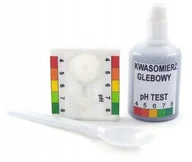 Tablice i flipcharty - Kwasomierz glebowy PH test z płynem Heliga i płytk - miniaturka - grafika 1