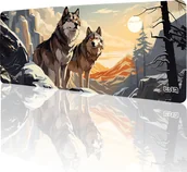 Podkładki pod mysz - Podkładka Tilt PODKŁADKA POD MYSZ GAMINGOWA Wilcze Lądy 80x30 TILT Wytrzymała XXL Prezent - miniaturka - grafika 1