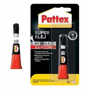 Pattex Klej do szkła 3 g 2354465 - Kleje i inne preparaty budowlane - miniaturka - grafika 1