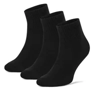 Skarpetki męskie - Zestaw 3 par niskich skarpet unisex Sprandi 0UB-004-AW24 (3-PACK) Czarny - miniaturka - grafika 1