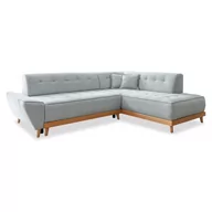 Narożniki - Jasnoszary rozkładany narożnik Miuform Dazzling Daisy L, prawostronny - miniaturka - grafika 1