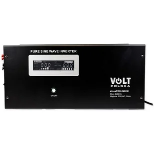 PRZETWORNICA VOLT POLSKA SINUSPRO-2400W 12V 1600/2400W - Przetwornice samochodowe - miniaturka - grafika 1