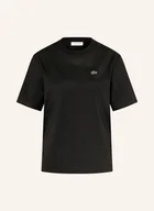 Koszulki i topy damskie - Lacoste T-Shirt schwarz - LACOSTE - miniaturka - grafika 1