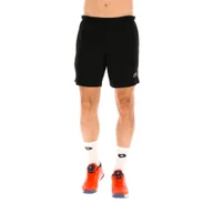 Spodenki męskie - Spodenki męskie Lotto Squadra III Short7 All Black XXL - miniaturka - grafika 1