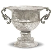 Donice - Pigmejka Doniczka Antyk, srebrna, 22,5x21x27,5 cm - miniaturka - grafika 1