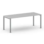 Biurka - Stół METAL 2000 x 800 x 750 mm, szary - miniaturka - grafika 1