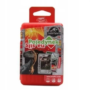 Cartamundi Shuffle Jurassic World Nowa - Gry planszowe - miniaturka - grafika 1