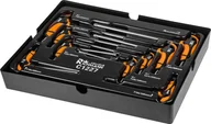 Klucze i nasadki - Corona Klucze torx z rączką 9szt - wkład (C1227) - miniaturka - grafika 1