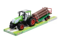 Samochody i pojazdy dla dzieci - Traktor gigant z przyczepa i drewnem Toys Paweł Wojda - model lub pojazd - miniaturka - grafika 1