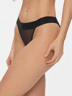 Majtki damskie - DKNY Figi klasyczne DK8945 Czarny - miniaturka - grafika 1