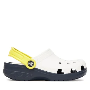 Klapki Crocs Retro Sport Classics Clog 211258 Biały - Buty dla chłopców - miniaturka - grafika 1