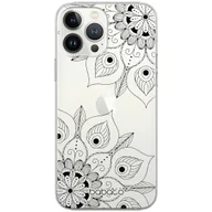 Etui i futerały do telefonów - Etui do Apple IPHONE 14 Mandale 003 Babaco Nadruk częściowy Czarny - miniaturka - grafika 1