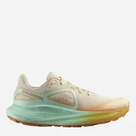Buty sportowe męskie - Męskie buty sportowe do biegania Salomon Glide Max Tr 471203 42 (8.5US) 26.5 cm Bleached Sand /Yucca/Orange Pepper (195751255882) - miniaturka - grafika 1