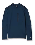 Bluzy męskie - Champion bluza męska x-pro z kapturem, Mosiądz/czarny, S - miniaturka - grafika 1