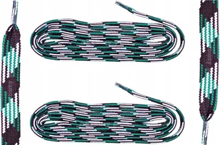 Sznurówki BRĄZOWO-ZIELONE Sznurowadła 120 cm TREKKINGOWE PŁASKIE 9mm G12-42 - Akcesoria obuwnicze Sznurówki BRĄZOWO-ZIELONE Sznurowadła 120 cm TREKKINGOWE PŁASKIE 9mm G12-42 - Akcesoria obuwnicze - miniaturka - grafika 1