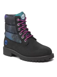 Kozaki damskie - Timberland Trapery 6 In Quilt Boot TB0A2FQE001 Czarny - grafika 1